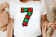 Christmas Alphabet Clipart, an Illustration by Canvas Craft (Thumbnail 6 of 7)