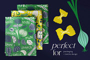 Folky Feast Graphic Collection, a Food Illustration by rouxsupplyco (Thumbnail 6 of 12)