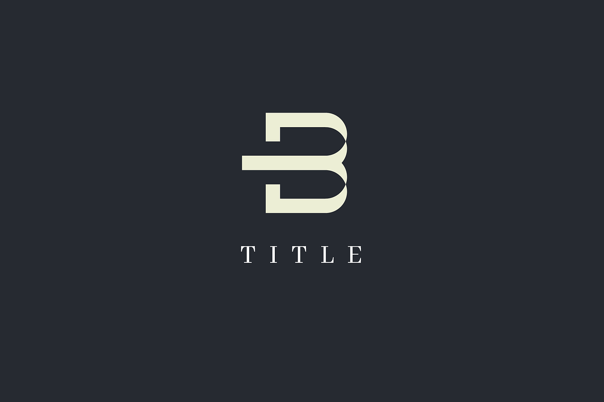 B Luxury Elegant Logo, a Branding & Logo Template by baqoos