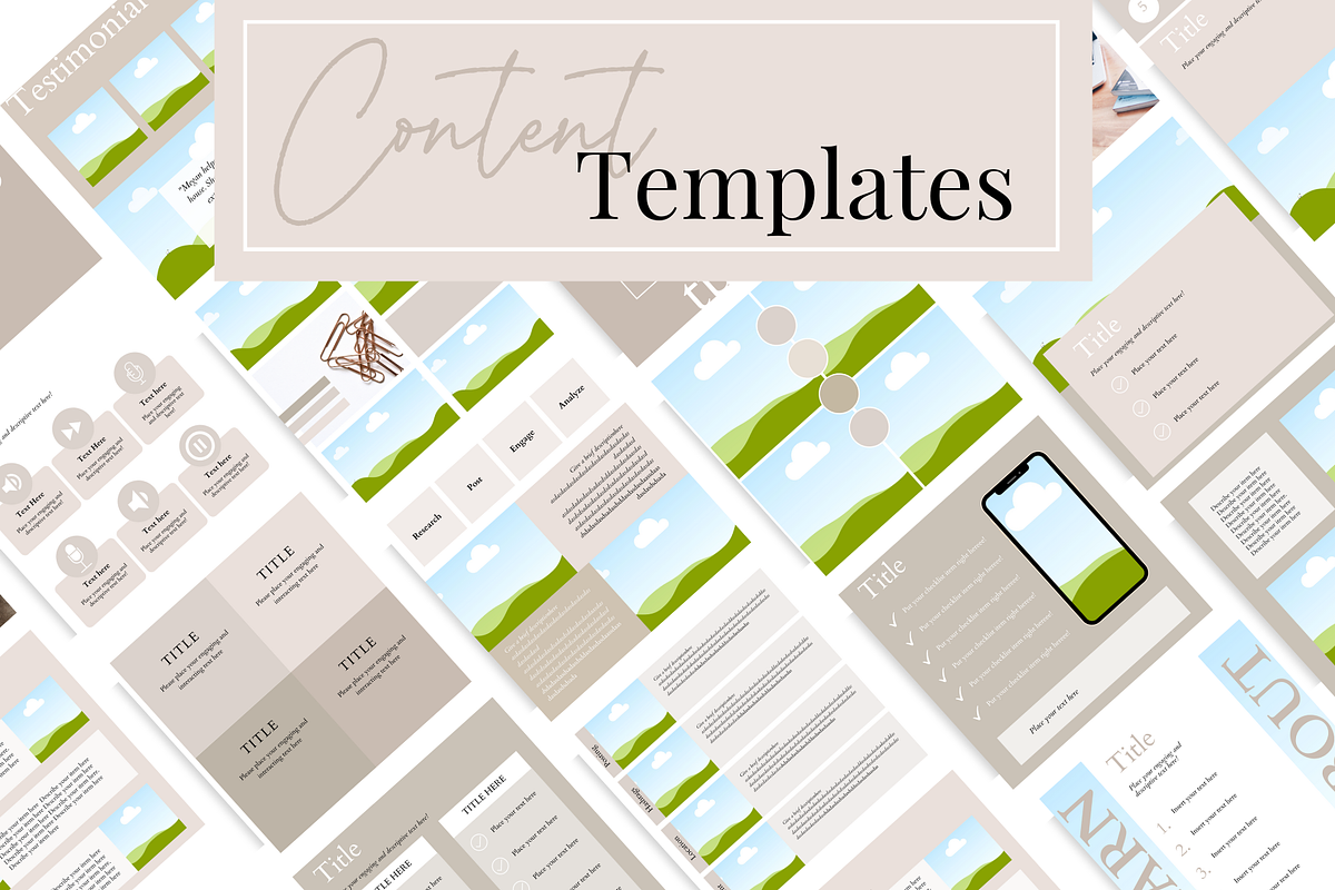 Instagram Post Bundle, a Social Media Template by Marketing Templates Co. (Photo 9 of 15)