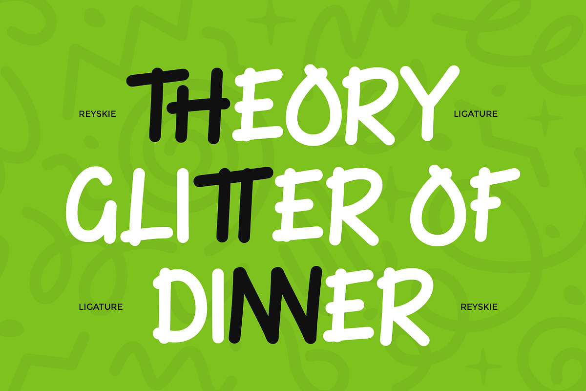 Reyskie - Unique Handwritten Font, a Handwritten Font by Flawless And Co (Photo 7 of 10)