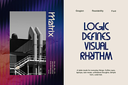 Gragien - Geometric Corporate Font, a Sans Serif Font by Pandeka Studio (Thumbnail 7 of 9)