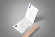 Greeting Card Mockup, a Books & Magazine Mockup by GearShift (Thumbnail 6 of 6)