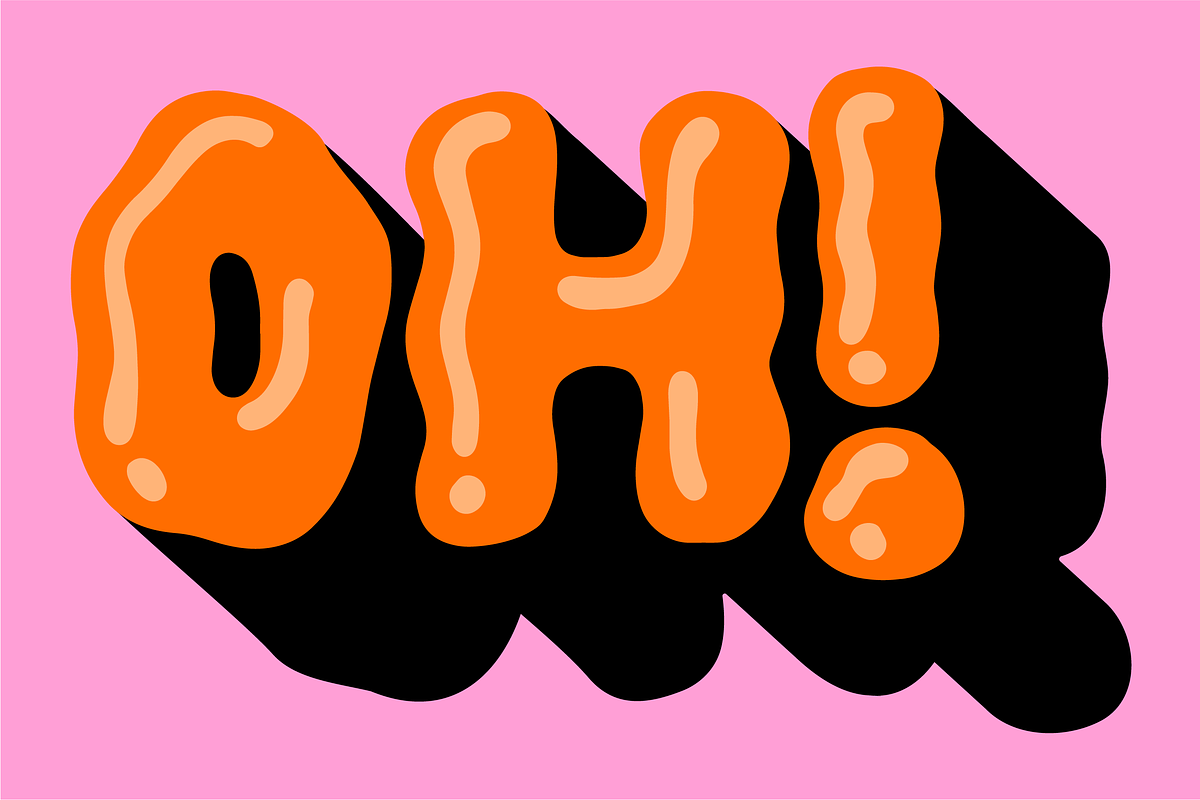 Ooze Out Loud! SVG Color Font, a Handwritten Font by Meg Lewis Fun House (Photo 6 of 11)