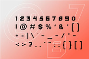 Hammer Font | Futuristic Font, a Sans Serif Font by WhymoreArt (Thumbnail 3 of 5)