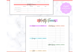 Budget Planner Printable BUNDLE!