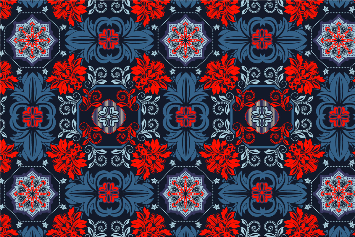 8 Geometric Tile Patterns, a Pattern Graphic by Sunny_Lion
