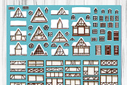 Big Set Home Creator Houses, a Graphic by Iraida_Bearlala (Thumbnail 2 of 7)