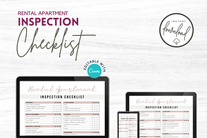 Rental Apartment Checklist CANVA