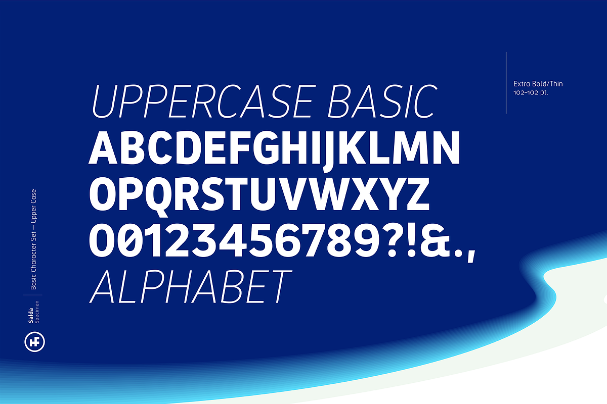 Salda Modern Sans Serif, a Sans Serif Font by Hurufatfont (Photo 6 of 14)