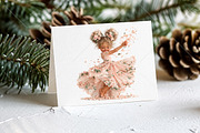 Whimsical Floral Girl PNG Clipart, a Seasonal Illustration by Canvas Craft (Thumbnail 7 of 10)