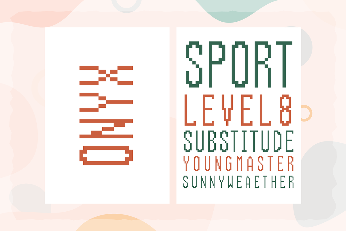 Onyx Pixel Game Font, a Font by alpercakici (Photo 6 of 10)
