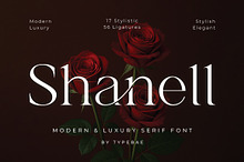 Shanell - Modern & Luxury Serif Font