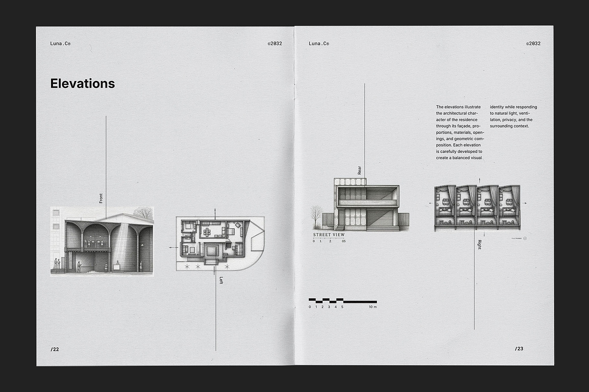 Architecture Portfolio Template, a Brochure Template by Studio Monova (Photo 13 of 33)