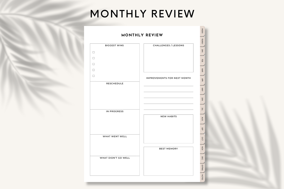 2026 Digital Life Planner for iPad, a Templates & Theme by HoneyGlowStudioCo (Photo 8 of 10)