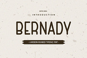 BERNADY - A Round Typeface Font, a Sans Serif Font by ENATIVE (Thumbnail 7 of 7)