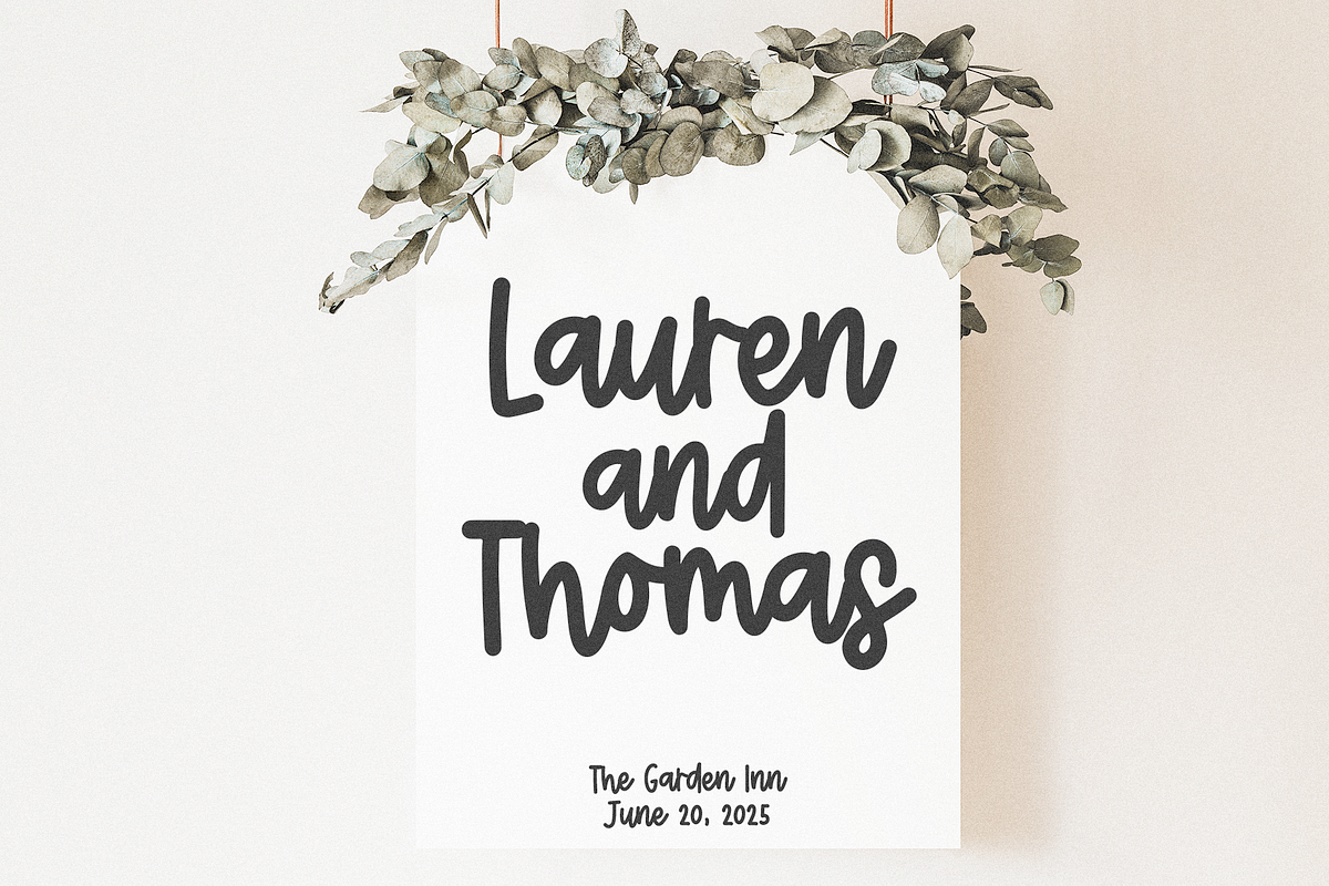 SugarMoon | Cute Script Font, a Script Font by KA Designs (Photo 3 of 9)