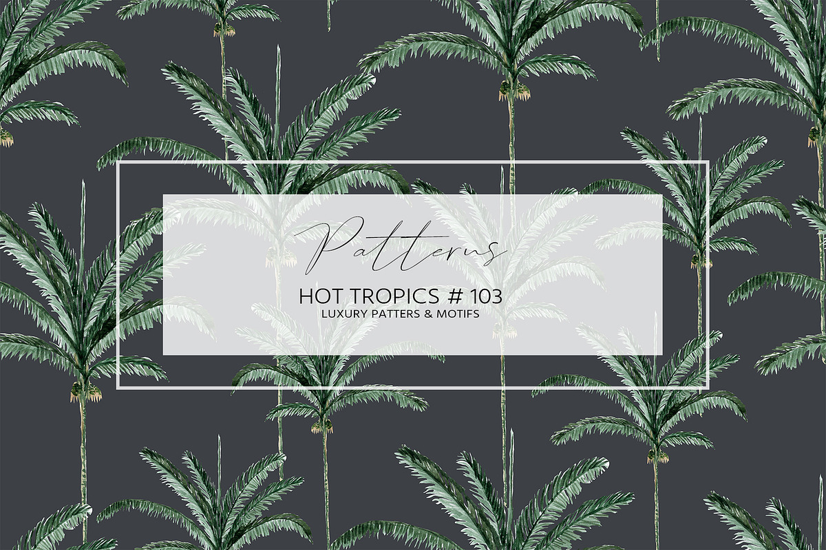 Hot Tropics, a Pattern Graphic by HannaStudio (Photo 4 of 9)