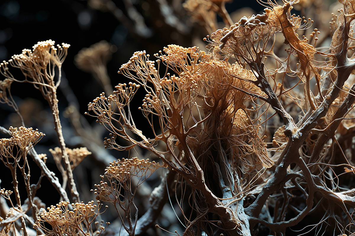 72 Microscopic Fungi Backgrounds, a Background Graphic by h.utomo (Photo 52 of 72)
