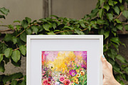 Floral Distressed Backgrounds, a Decorative Illustration by pictures for you (Thumbnail 20 of 36)