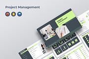 Project Management: PPT, Slides, Key, a Presentation Template by JetzTemplates (Thumbnail 1 of 5)
