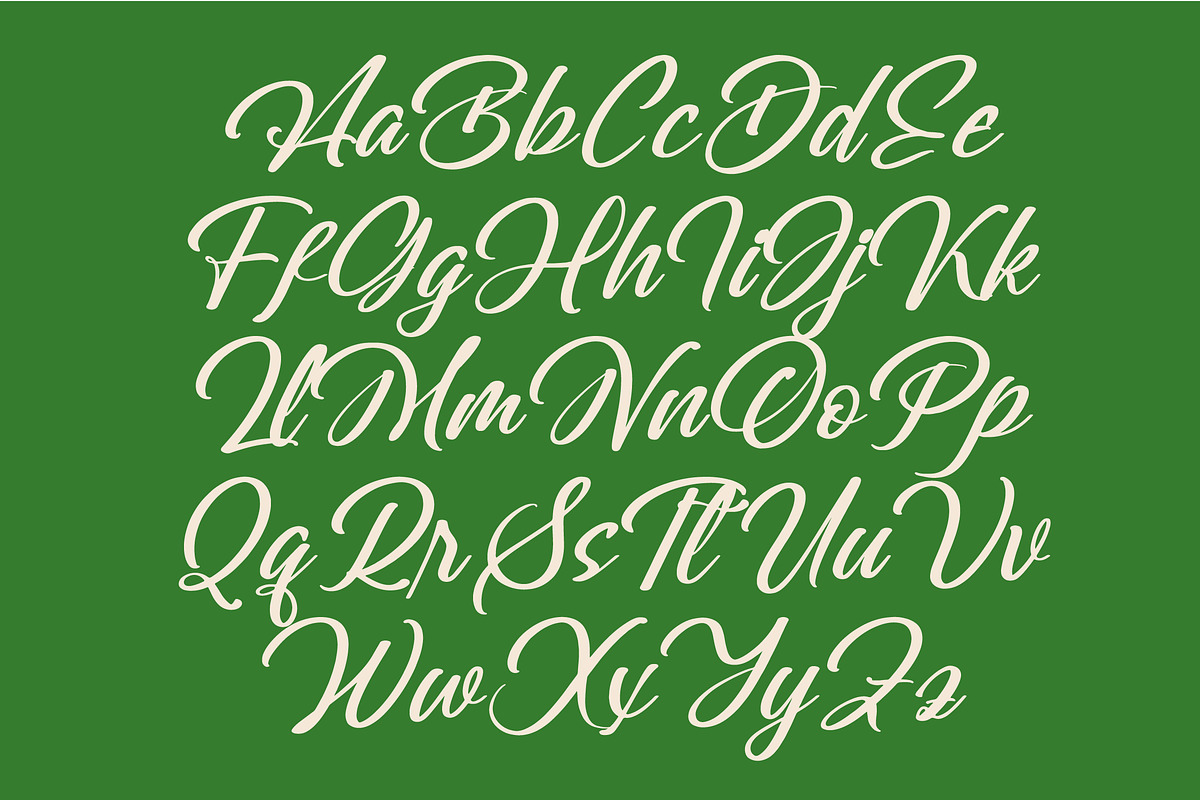 Greatesa Brought Bold Calligraphy, a Script Font by Letterena Studios Script (Photo 15 of 20)