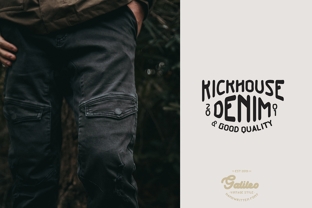 Galileo Vintage Font, a Handwritten Font by Arendxstudio (Photo 9 of 10)