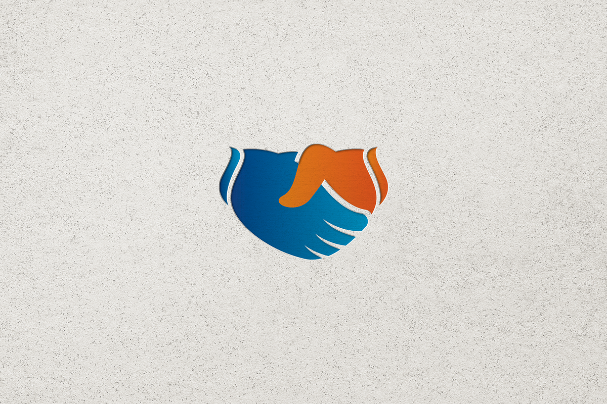Minimalist Modern Handshake Logo, a Branding & Logo Template by Luxury Logos (Photo 4 of 4)