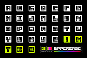 BOXY MONOSPACE FUTURISTIC FONT, a Symbol Font by Font For Zula™ (Thumbnail 3 of 11)