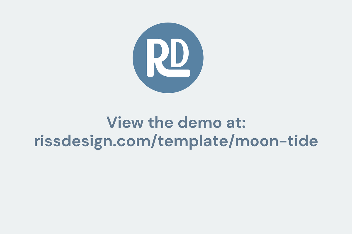 Divi Wordpress Template Moon Tide, a WordPress Template by RissDesign (Photo 4 of 4)