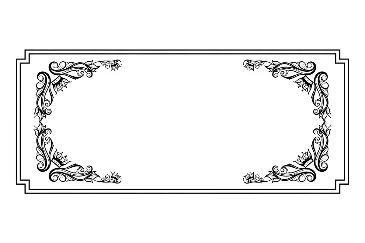 Classic Border Frame SVG Bundle, an Illustration by yasushie (Photo 25 of 28)