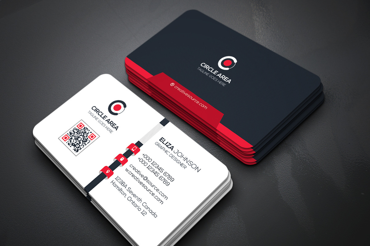 Business Card, a Business Card Template by Genereux Art (Photo 1 of 4)