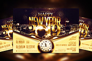 Happy New Year Flyer Template, a Flyer Template by InTheSky15 (Thumbnail 3 of 4)