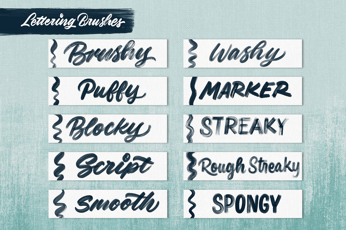 Distressed Paint Set for Procreate, a Brush Add-On by Cynlop Ink (Photo 2 of 10)