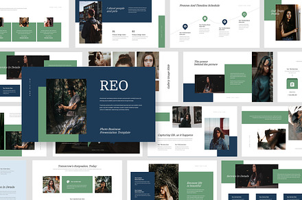 Reo : Photo Business Keynote, a Presentation Template by Punkl Camp