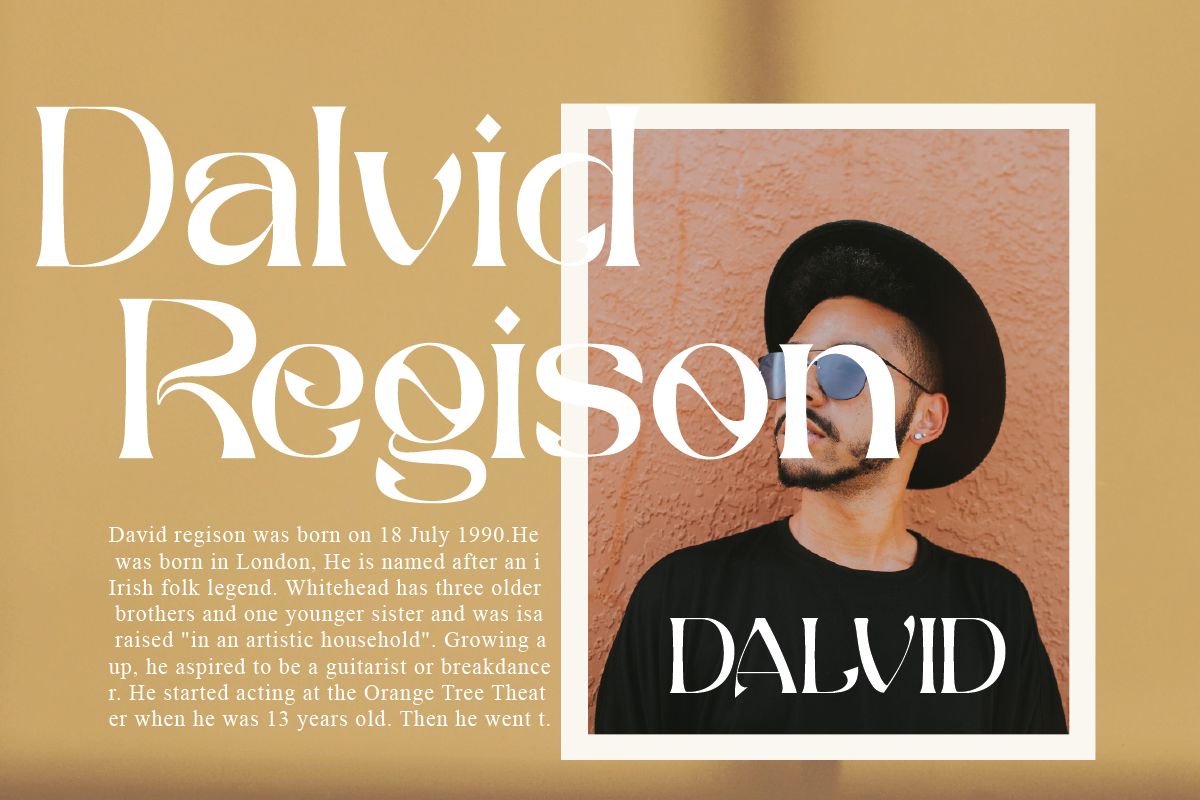 The Bafger, a Serif Font by Muksal Creative (Photo 2 of 8)