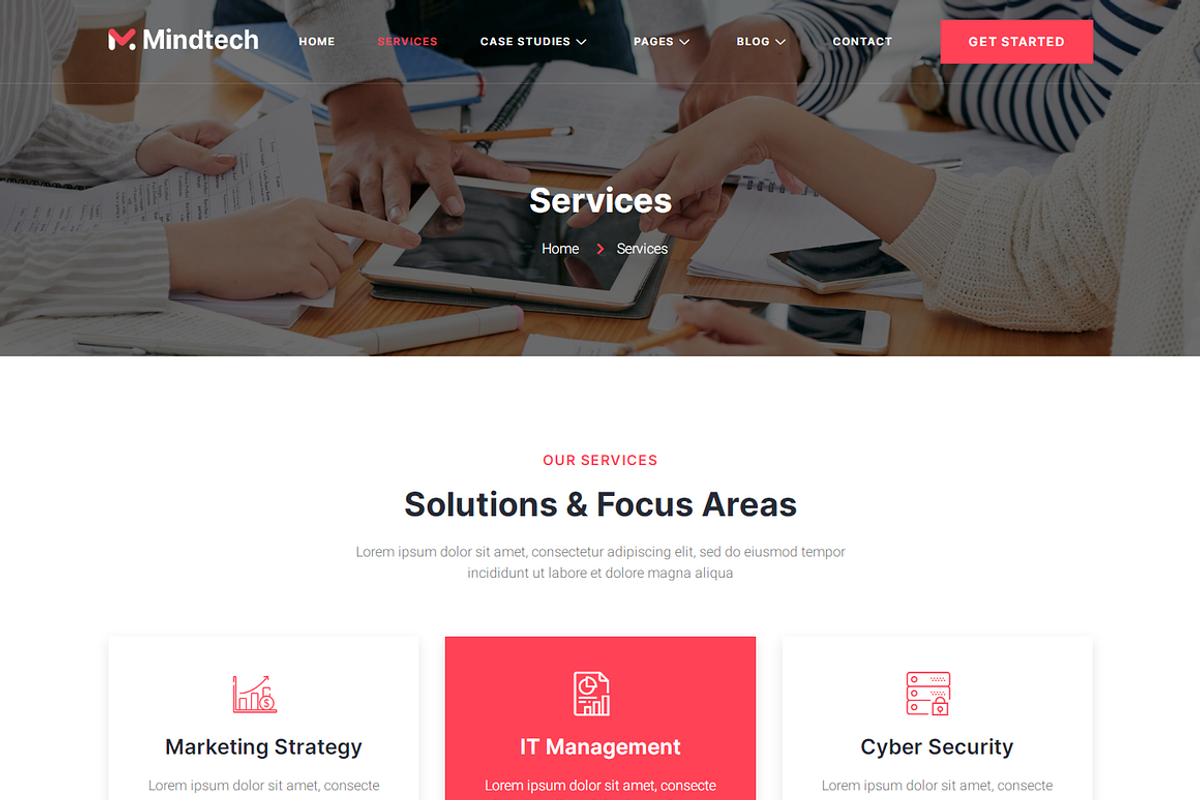 IT Solution Services Elementor Kit, a Landing Page Template by Shasha (Photo 3 of 14)