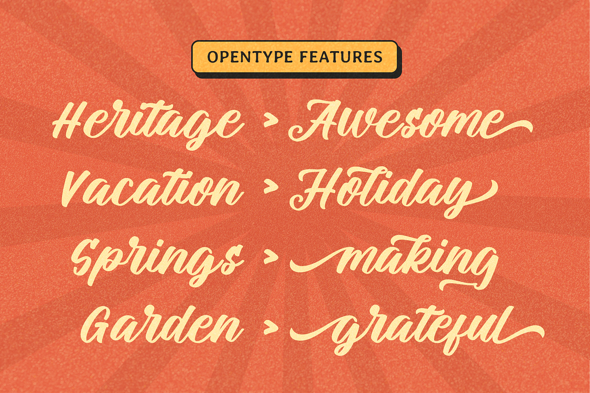 Auckland - Vintage Font, a Handwritten Font by Mozatype (Photo 7 of 10)