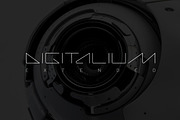 Digitalium Future Web Font, a Sans Serif Font by Sentavio (Thumbnail 1 of 5)