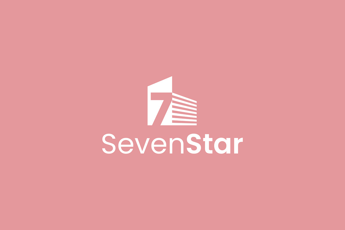 Letter Seven - Star Logo Template, a Branding & Logo Template by Graplick (Photo 4 of 9)