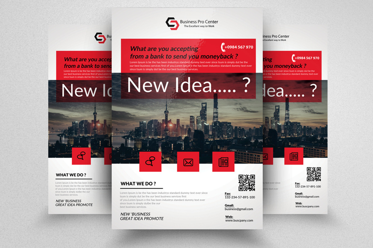 100 Business Flyers Mega Bundle, a Flyer Template by Design Up (Photo 76 of 100)