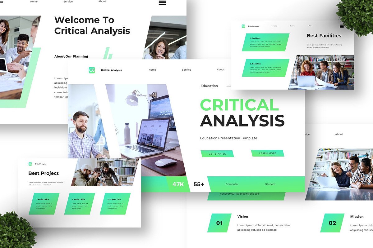Critical Analysis - Education PPT, a Presentation Template by Deepslide Studio (Photo 6 of 6)