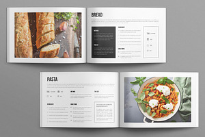 Recipe Book Creator Design Landscape