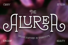 Alurea | Ligature Feminine Font