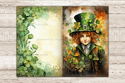 St. Patrick's Day Junk Journal Pages, a Seasonal Illustration by GlamArtZhanna (Thumbnail 7 of 10)