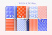 150 Geometric Seamless Patterns Set, a Pattern Graphic by Samolevsky (Thumbnail 12 of 20)