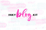 Inky Blog Kit, a Templates & Theme by Molly Jacques (Thumbnail 1 of 5)