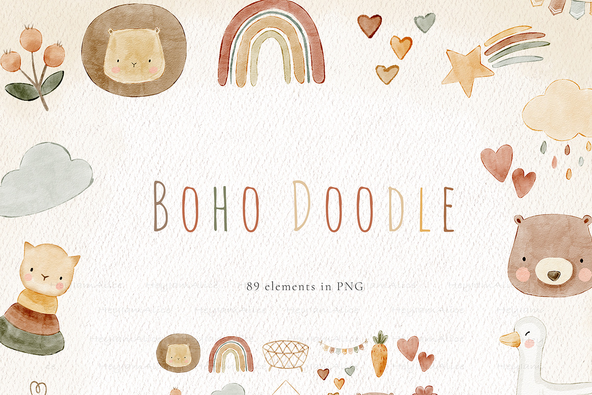 Boho Doodle, an Animal Illustration by heyiamalice (Photo 2 of 11)