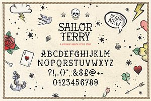 Sailor Terry Font