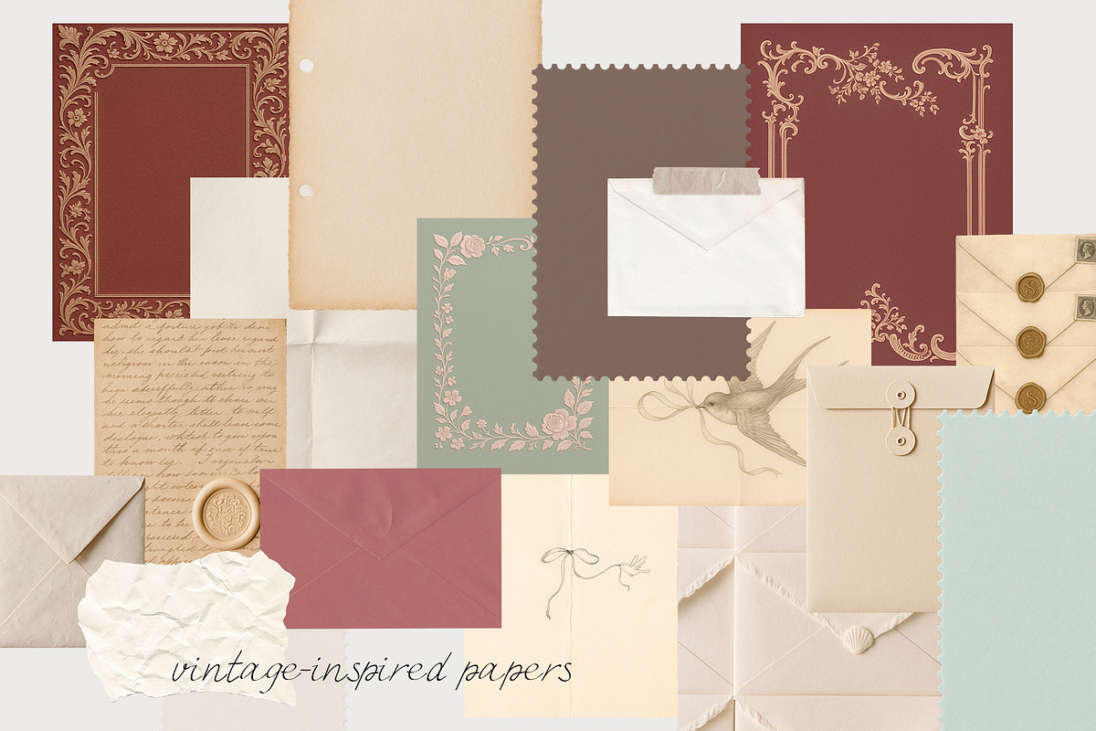Countryside Atelier Paper & Textile, a Background Graphic by Lidberia (Photo 7 of 10)